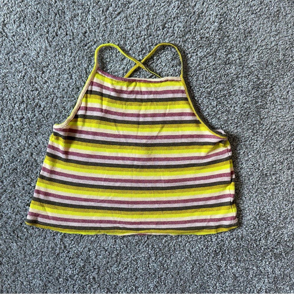 RVCA crop tank top